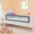 vidaXL Toddler Safety Bed Rail Grey 150×42 cm Polyester