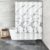 Kleine Wolke Shower Curtain Marble 180×200 cm White and Grey